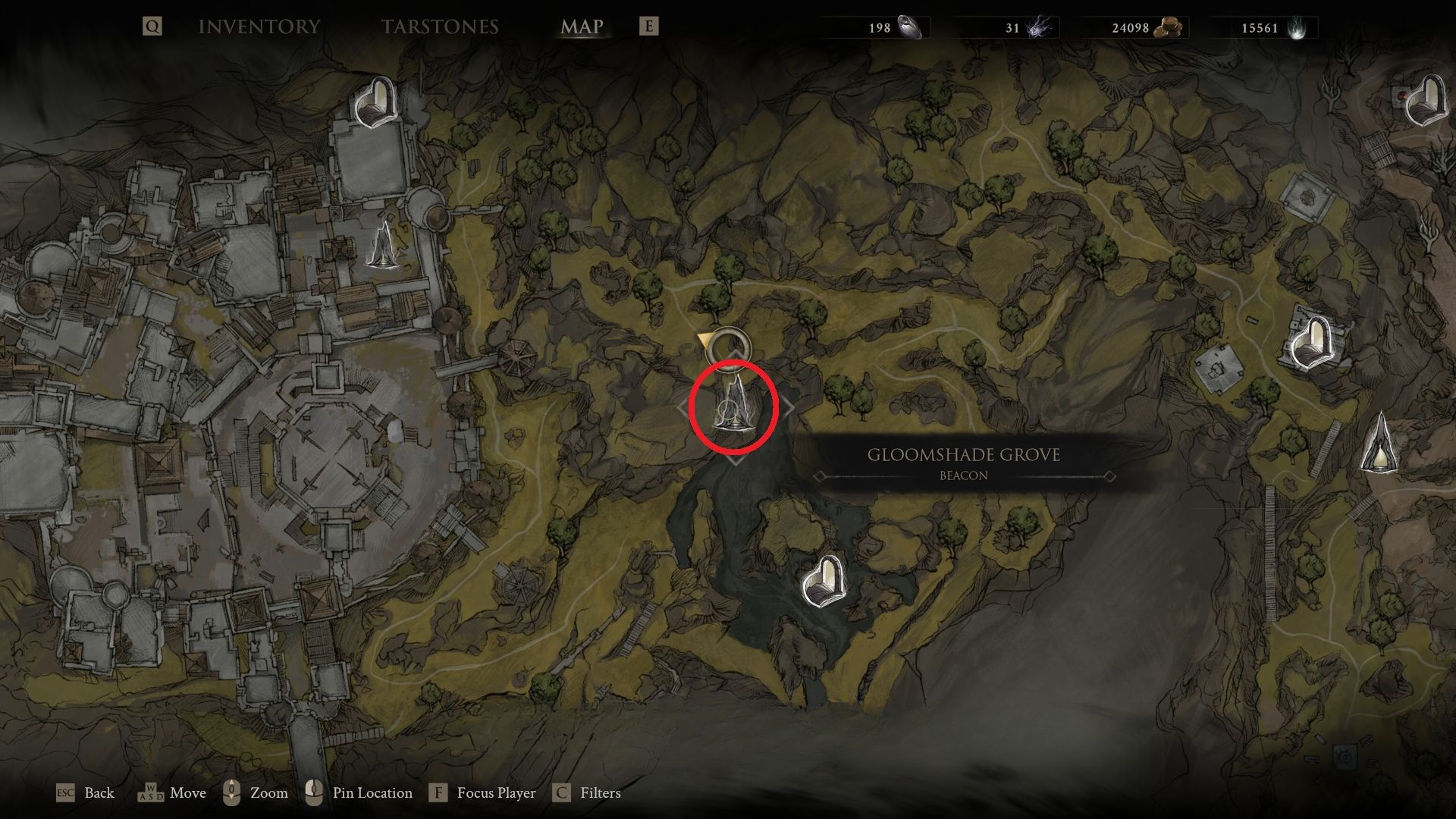 Gloomshade Grove in Mortal Shell 2 — Fainweald, screenshot 2