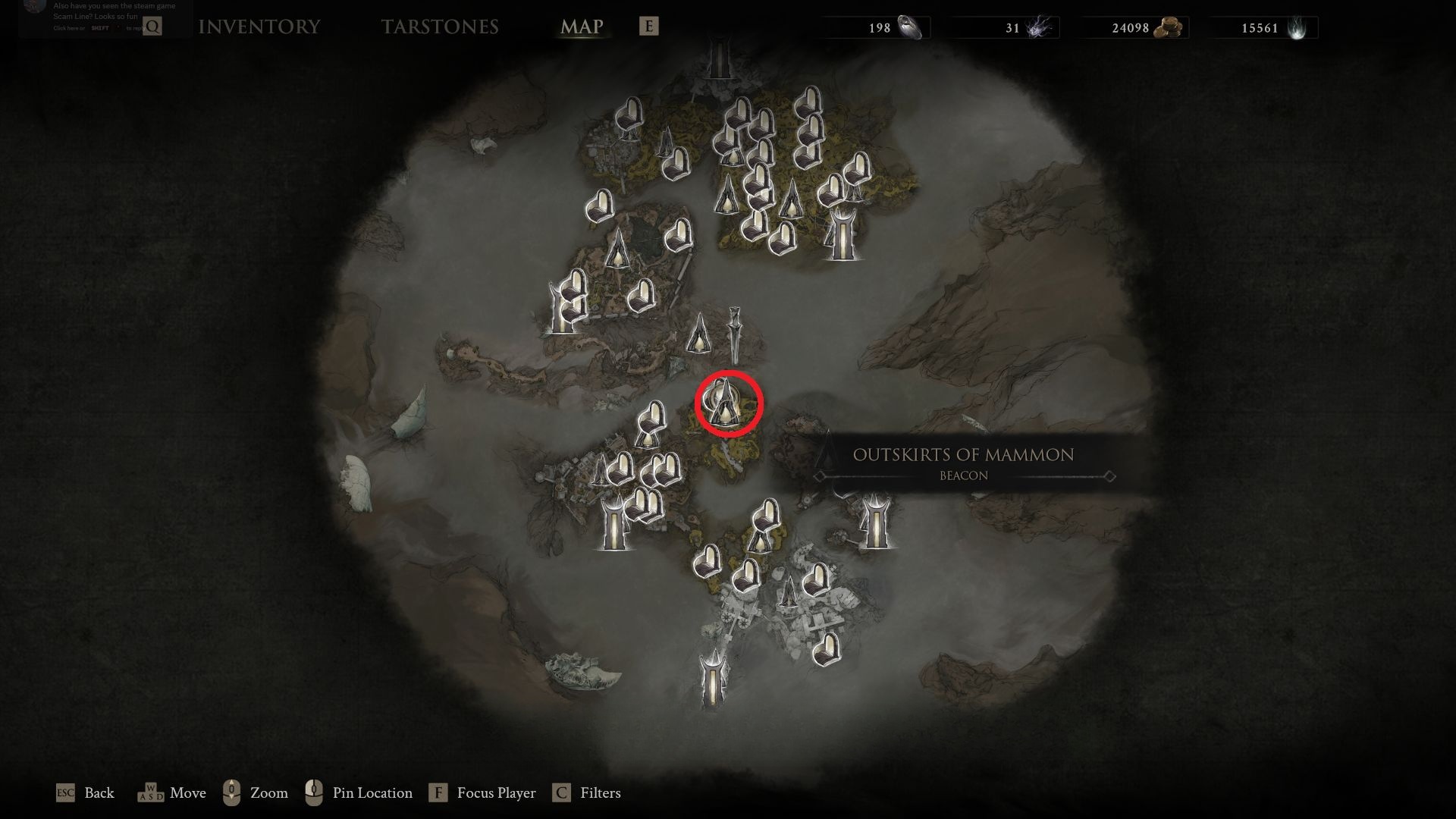 Outskirts of Mammon in Mortal Shell 2 — Ruins of Mammon, screenshot 1