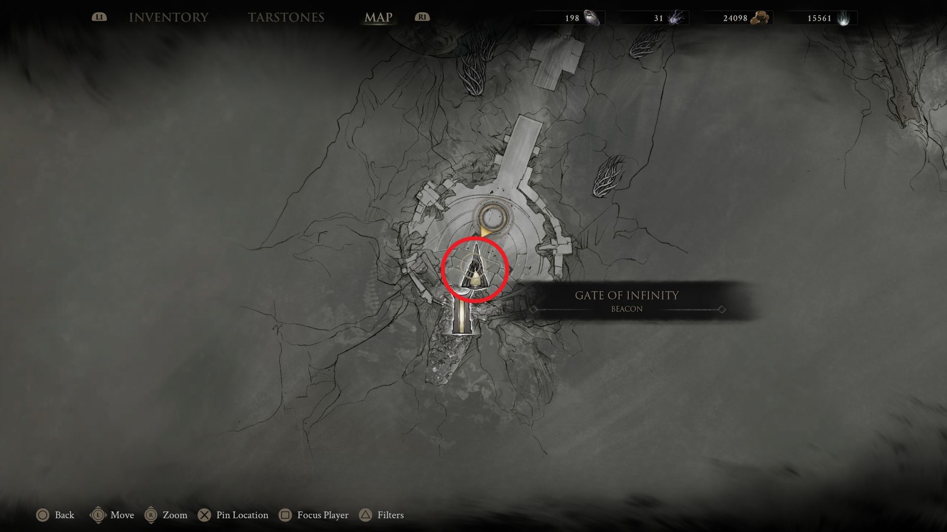Gate of Infinity in Mortal Shell 2 — Ruins of Mammon, screenshot 2