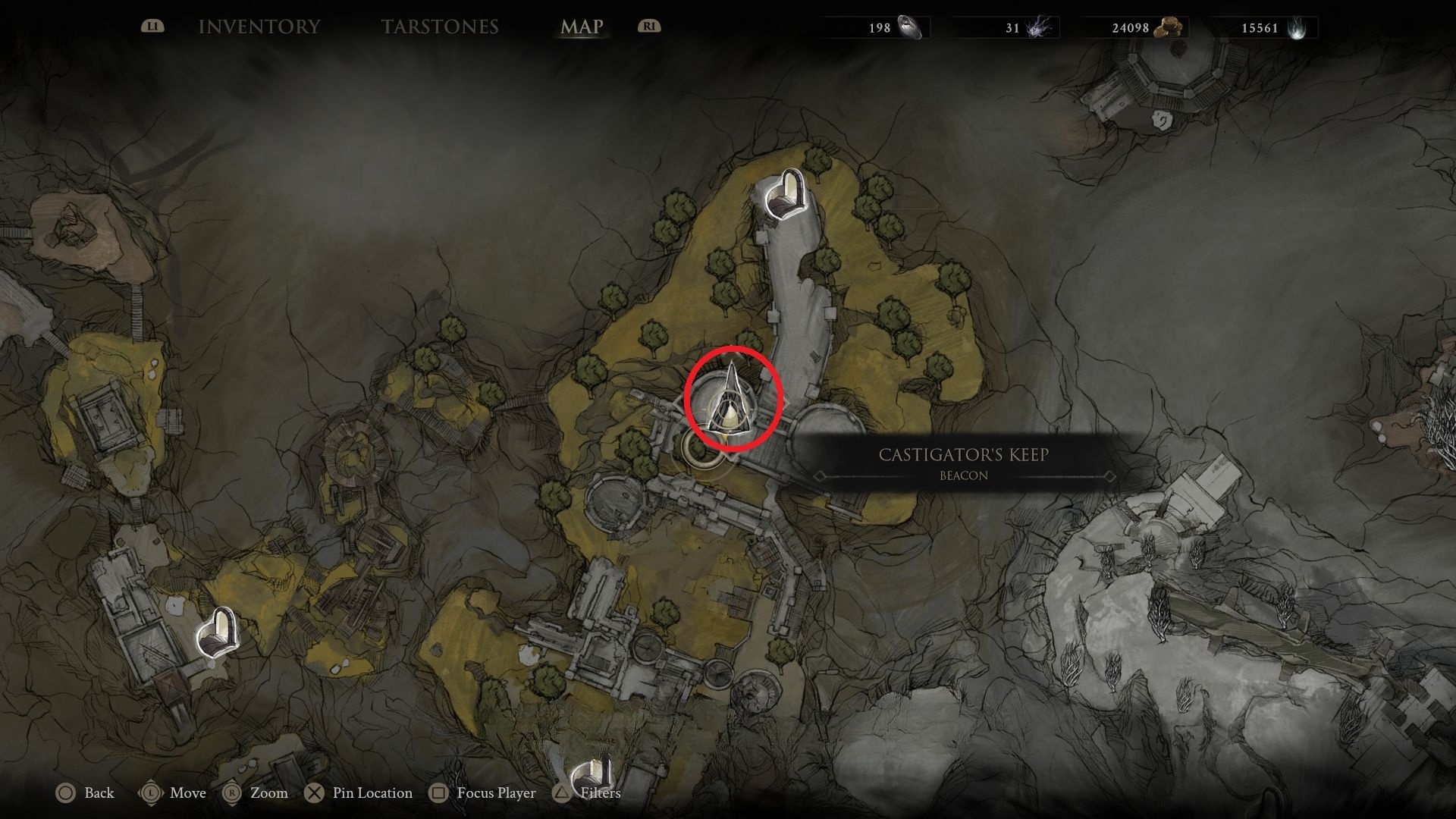 Castigator's Keep in Mortal Shell 2 — Ruins of Mammon, screenshot 2