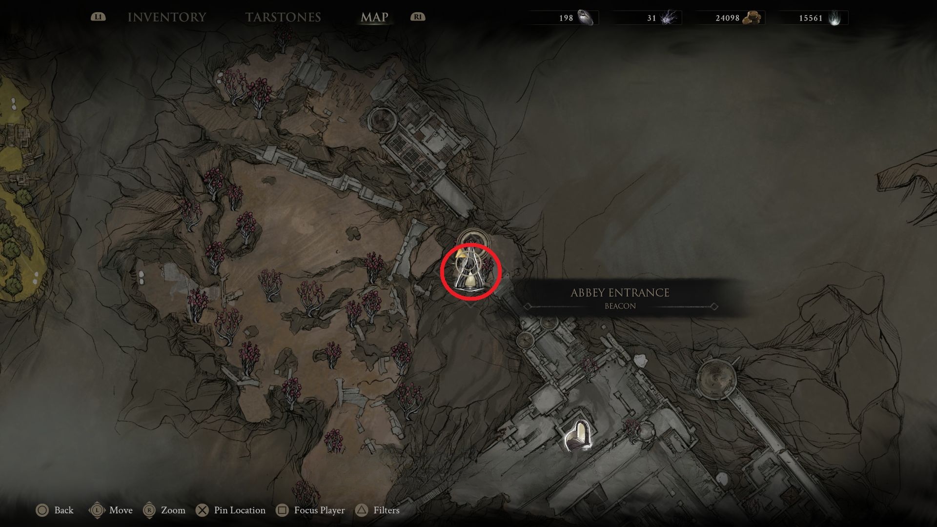 Abbey Entrance in Mortal Shell 2 — Ruins of Mammon, screenshot 2