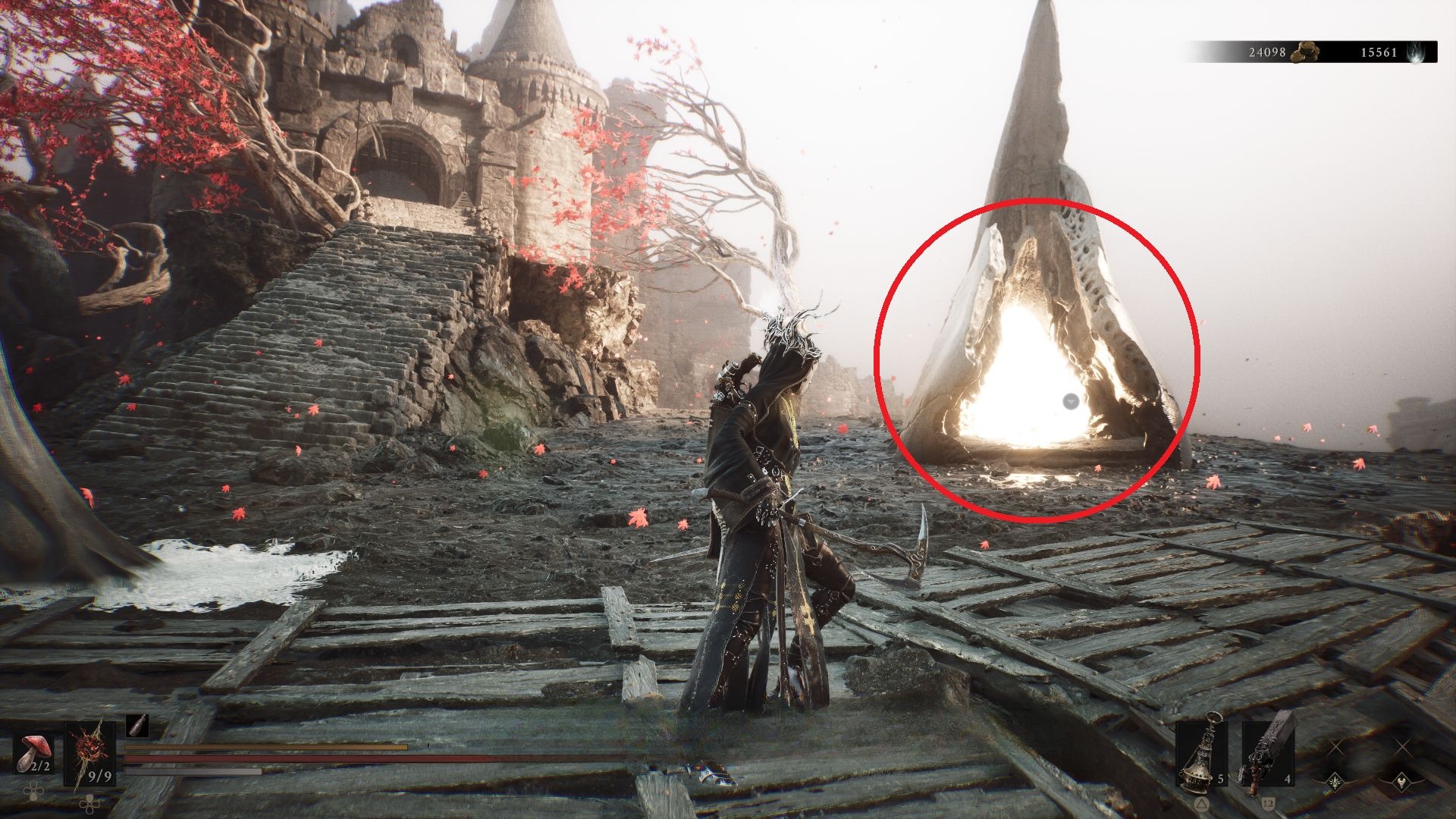 Abbey Entrance in Mortal Shell 2 — Ruins of Mammon, screenshot 3
