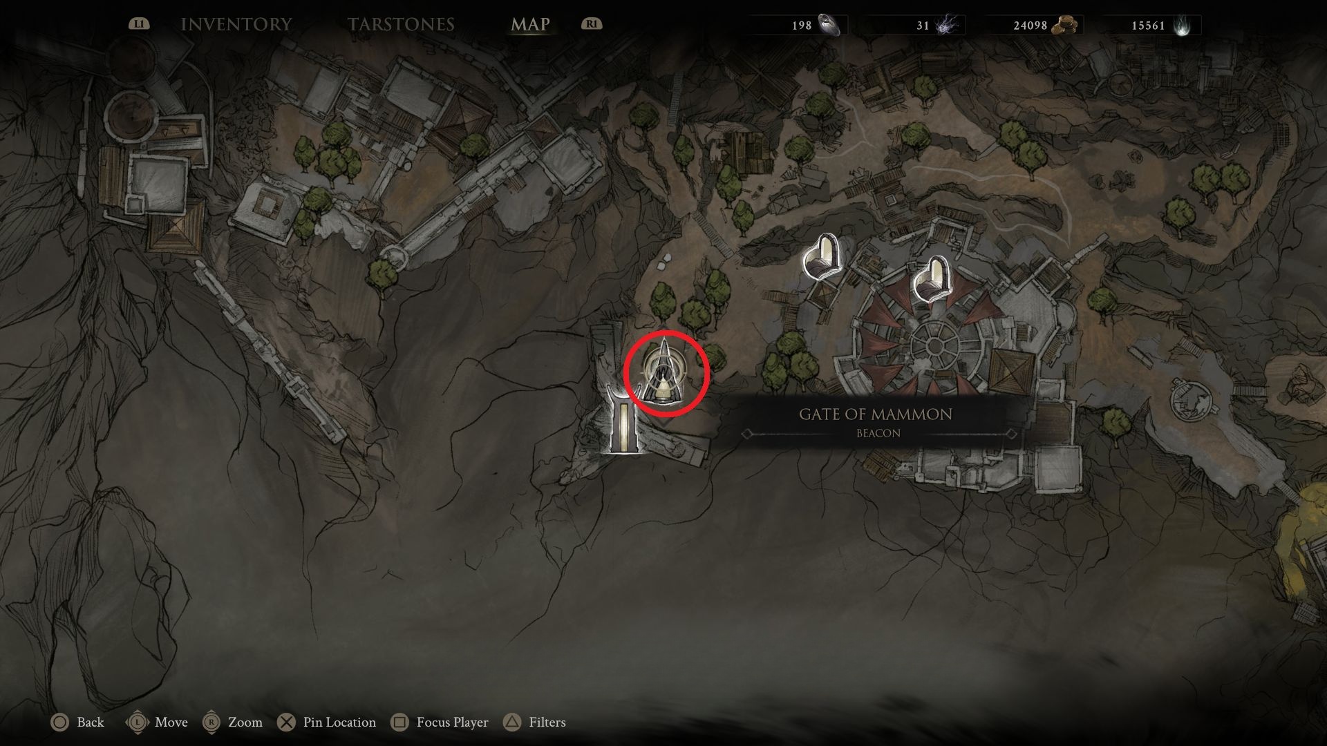 Gate of Mammon in Mortal Shell 2 — Ruins of Mammon, screenshot 2