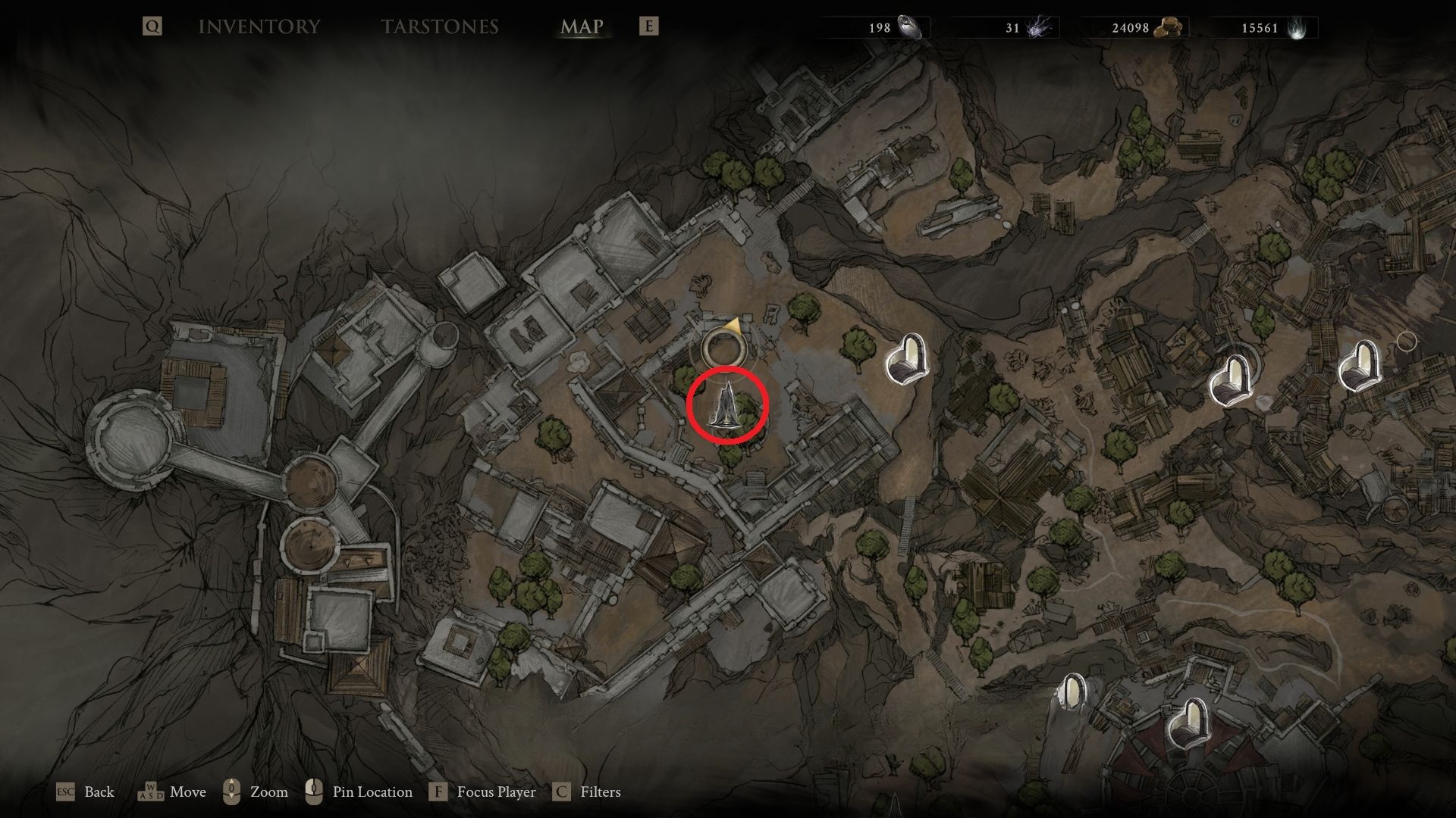High Lord's Courtyard in Mortal Shell 2 — Ruins of Mammon, screenshot 2