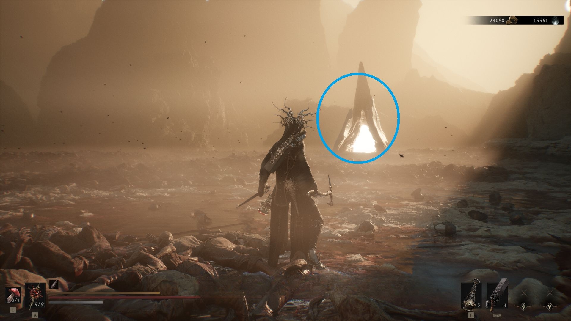 Child's Feeding Grounds in Mortal Shell 2 — Sanguine Caverns, screenshot 1