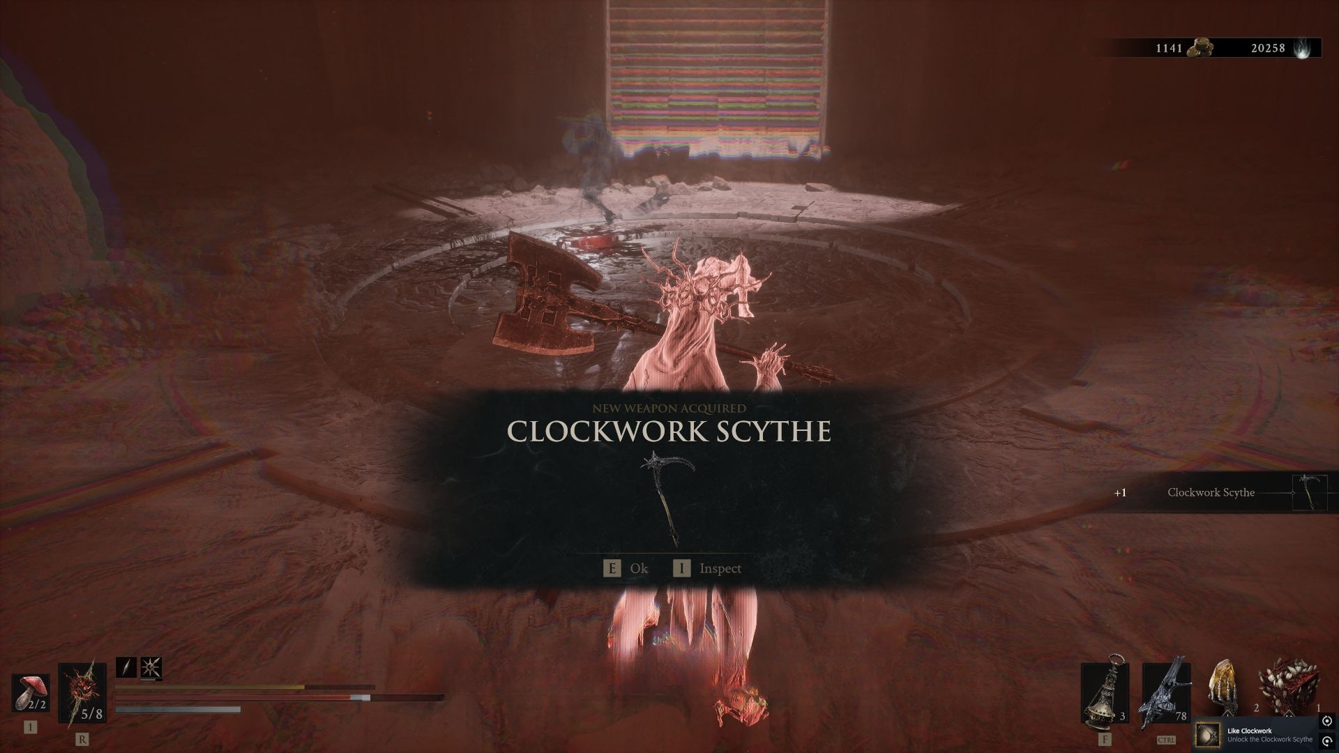 Clockwork Scythe in Mortal Shell 2 — #8 – Clockwork Scythe, screenshot 1