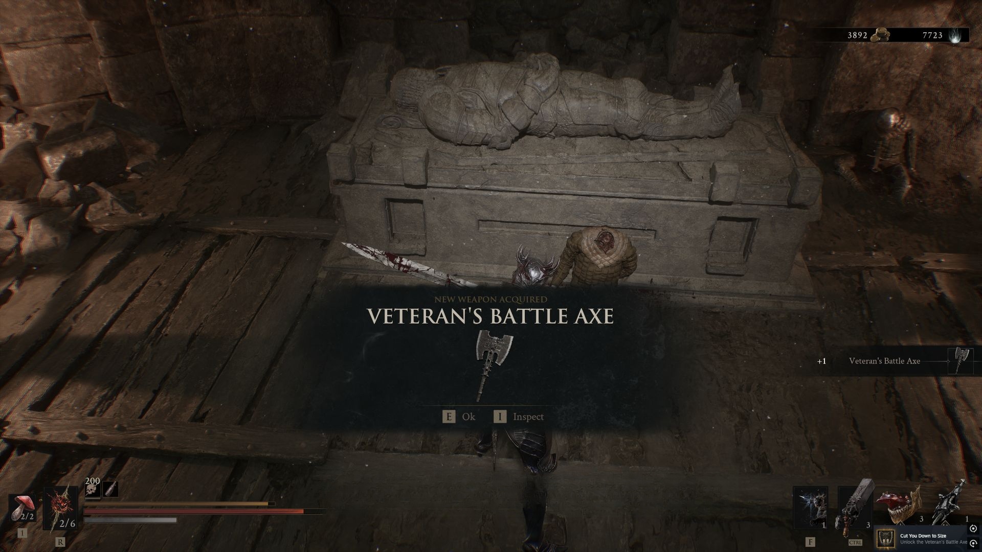 Veteran's Battle Axe in Mortal Shell 2 — #3 – Veteran's Battle Axe, screenshot 5